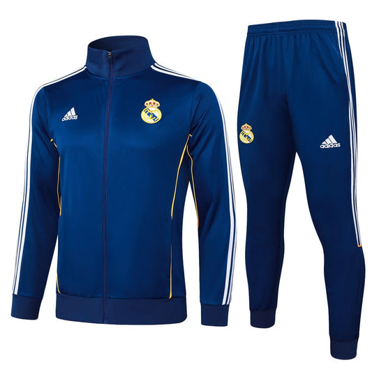 Survetement Real Madrid Veste Homme/Enfant  2025 2026 Bleu Sombre