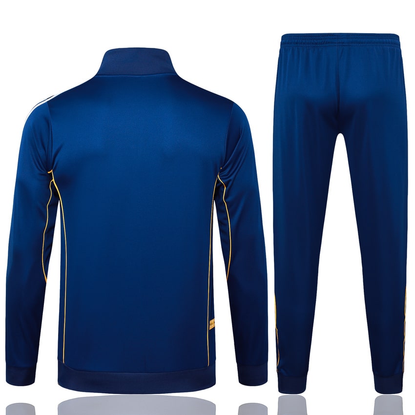 Survetement Real Madrid Veste Homme/Enfant  2025 2026 Bleu Sombre