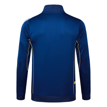 Survetement Real Madrid Veste Homme/Enfant  2025 2026 Bleu Sombre