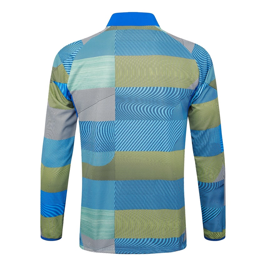 Survetement Real Madrid Veste Homme/Enfant  2025 2026 Bleu Vert