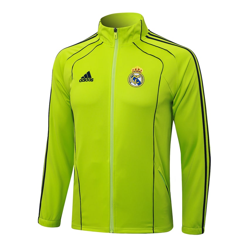 Survetement Real Madrid Veste Homme/Enfant  2025 2026 Jaune