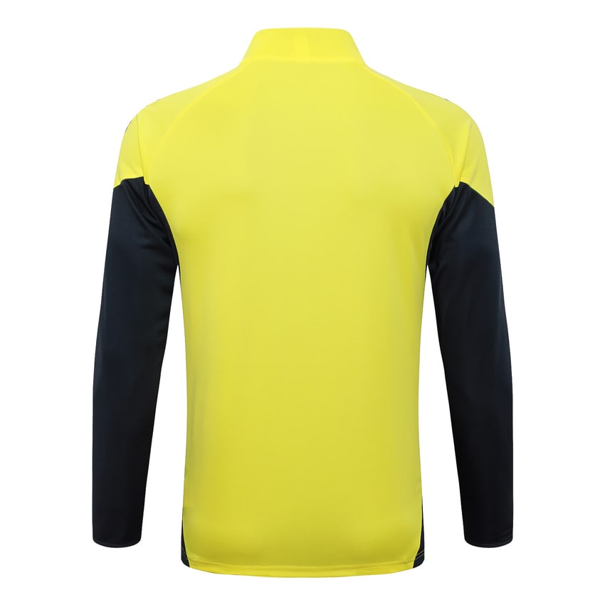 Survetement Real Madrid Veste Homme/Enfant  2025 2026 Jaune Clair