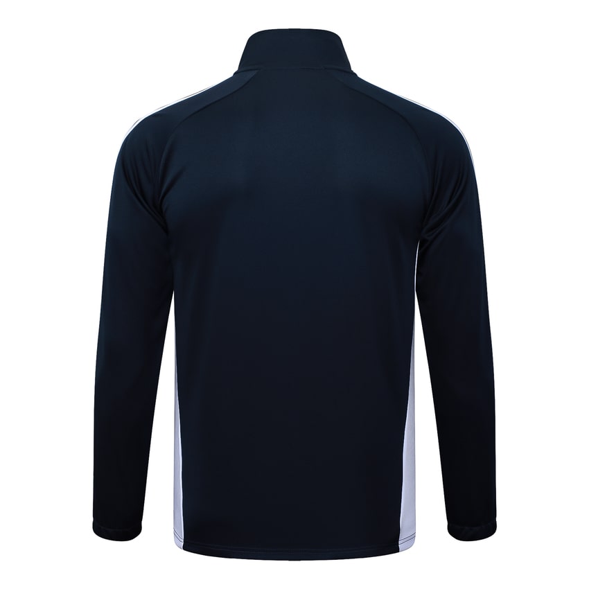 Survetement Real Madrid Veste Homme/Enfant  2025 2026 Noir Blanc