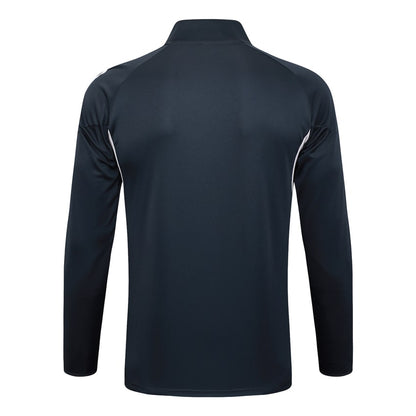 Survetement Real Madrid Veste Homme/Enfant 2025 2026 Noir Clair