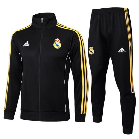 Survetement Real Madrid Veste Homme/Enfant  2025 2026 Noir Nuit