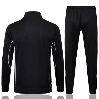 Survetement Real Madrid Veste Homme/Enfant  2025 2026 Noir Nuit