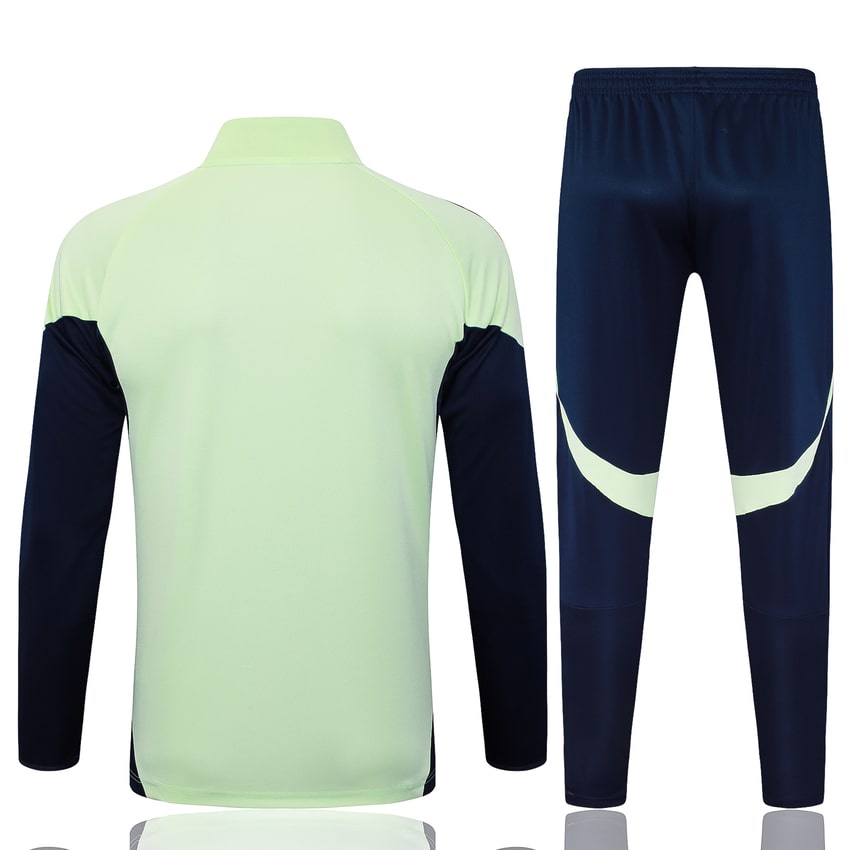 Survetement Real Madrid Veste Homme/Enfant 2025 2026 Vert Clair