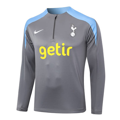 Survetement Tottenham Training Homme/Enfant 2024 2025 Gris