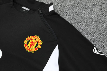 Veste Manchester United Training Homme 2002 2003 Noir