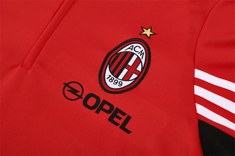 Veste Milan AC Training Homme 2003 2004 Rouge
