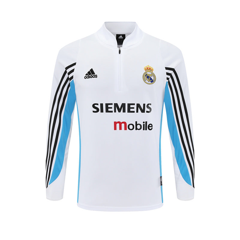 Veste Real Madrid Training Homme 2003 2004 Blanc