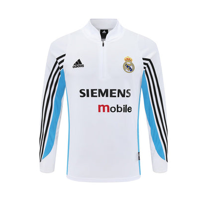 Veste Real Madrid Training Homme 2003 2004 Blanc