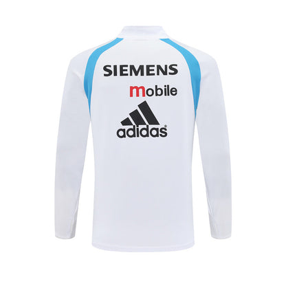 Veste Real Madrid Training Homme 2003 2004 Blanc