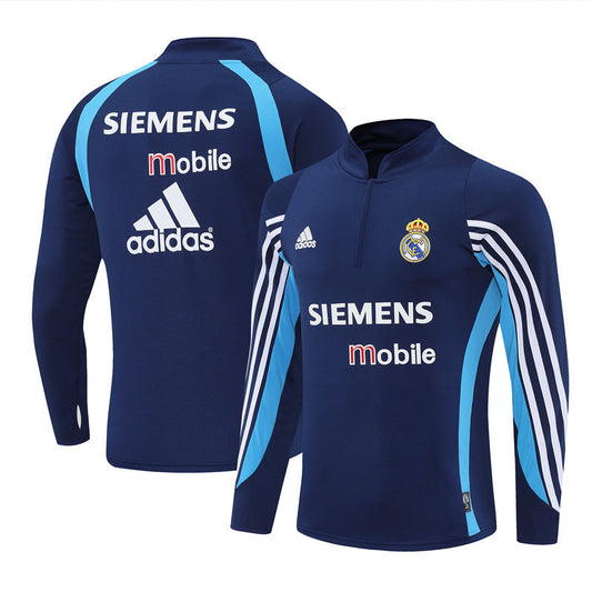 Veste Real Madrid Training Homme 2003 2004 Bleu