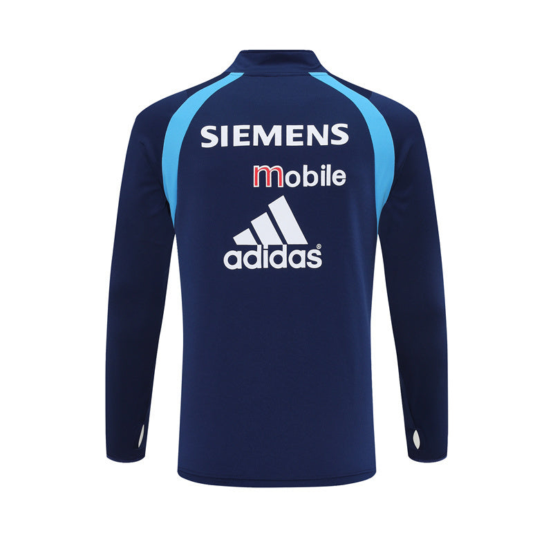 Veste Real Madrid Training Homme 2003 2004 Bleu