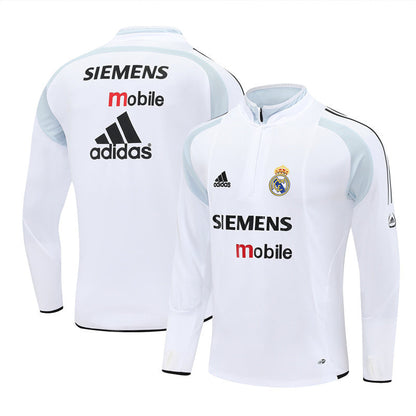 Veste Real Madrid Training Homme 2004 2005 Blanc