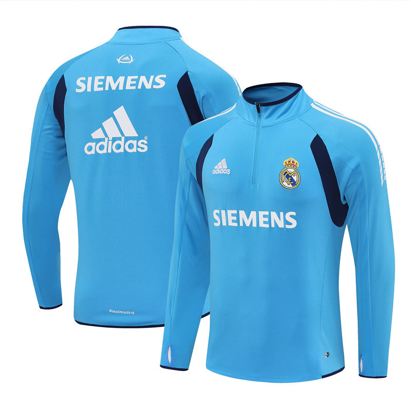 Veste Real Madrid Training Homme 2005 2006 Bleu Clair