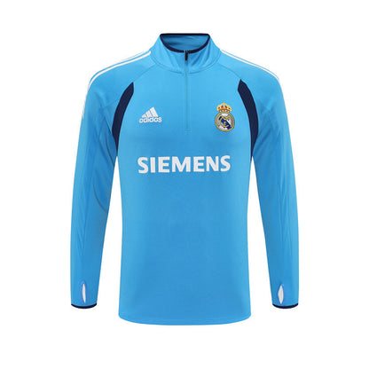 Veste Real Madrid Training Homme 2005 2006 Bleu Clair