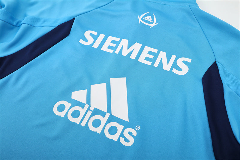 Veste Real Madrid Training Homme 2005 2006 Bleu Clair
