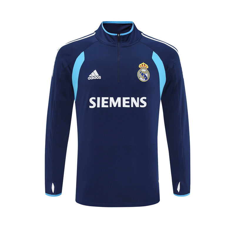 Veste Real Madrid Training Homme 2005 2006 Bleu Foncé