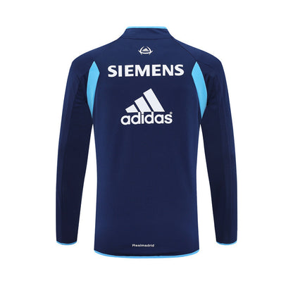 Veste Real Madrid Training Homme 2005 2006 Bleu Foncé