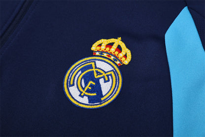 Veste Real Madrid Training Homme 2005 2006 Bleu Foncé