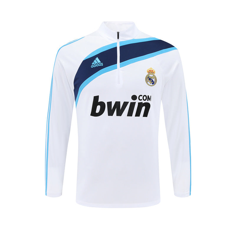 Veste Real Madrid Training Homme 2009 2010 Blanc