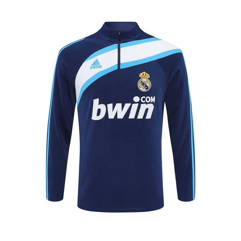 Veste Real Madrid Training Homme 2009 2010 Bleu
