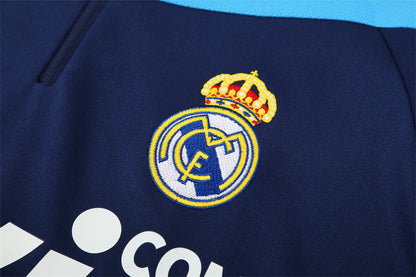 Veste Real Madrid Training Homme 2009 2010 Bleu