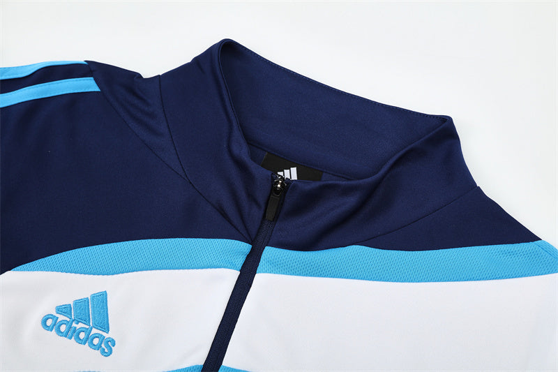 Veste Real Madrid Training Homme 2009 2010 Bleu