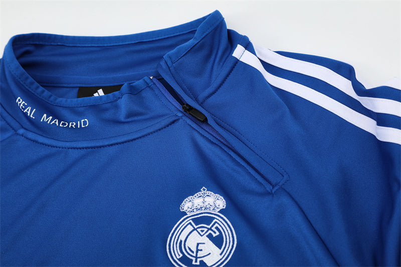 Veste Real Madrid Training Homme 2013 2014 Bleu