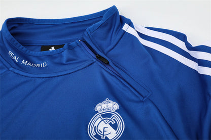 Veste Real Madrid Training Homme 2013 2014 Bleu
