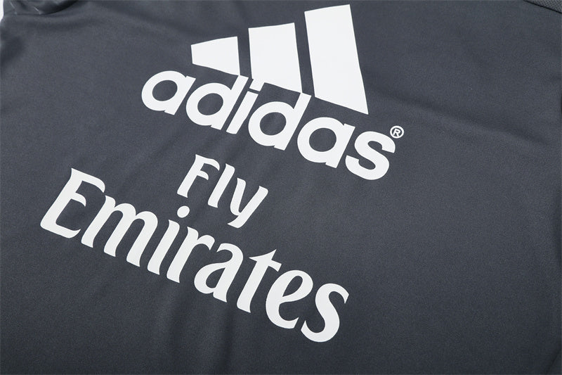 Veste Real Madrid Training Homme 2015 2016 Gris Foncé