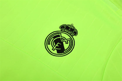 Veste Real Madrid Training Homme 2015 2016 Vert Fluorescent
