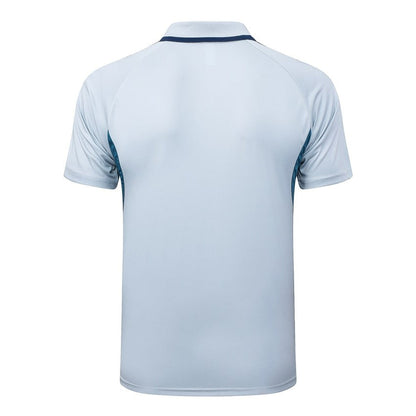 Polo Arsenal Homme 2025 2026 Blanc Bleu