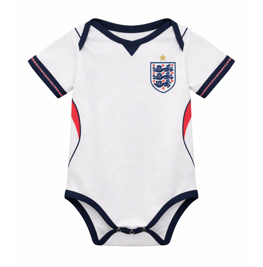 Body Maillot Angleterre Bebe Foot 2025 2026 Domicile