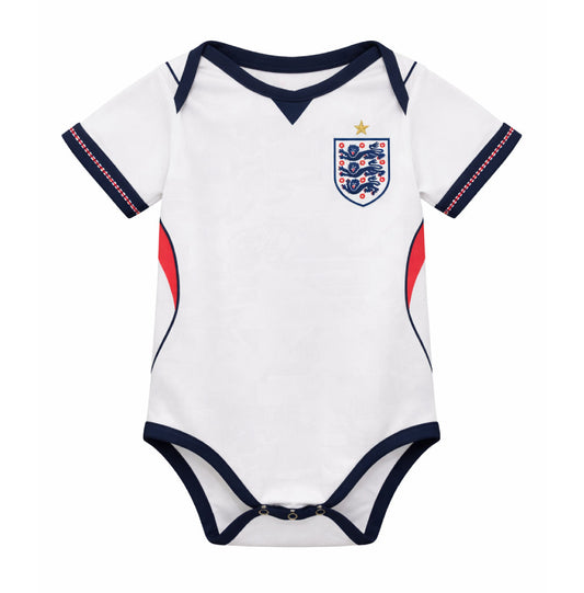 Body Maillot Angleterre Bebe Foot 2025 2026 Domicile