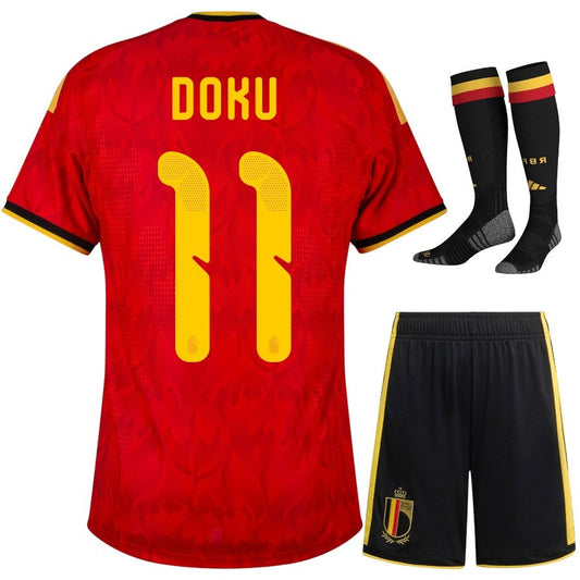 Maillot Belgique Doku Enfant Domicile 2026 2027