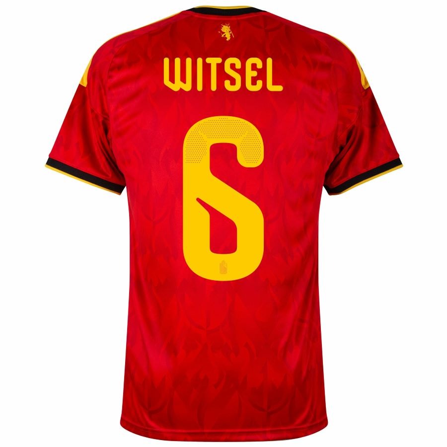 Maillot Belgique Witsel Domicile 2026 2027 Homme
