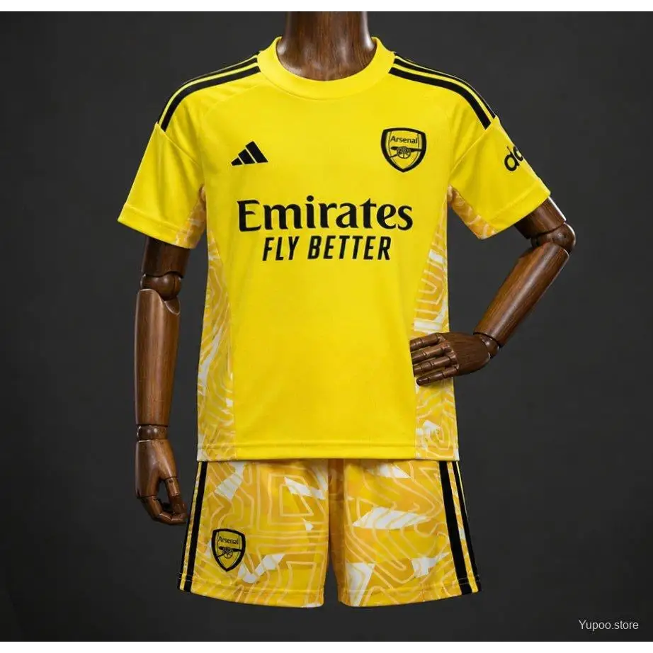 Kit enfant Arsenal Gardien 2026/2027 Jaune
