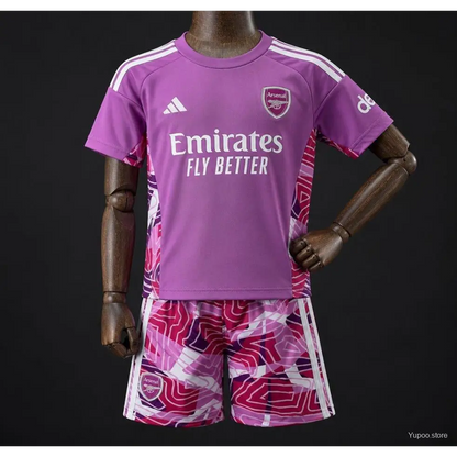 Kit enfant Arsenal Gardien 2026/2027 Violet