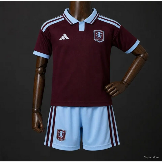 Kit enfant Aston Villa domicile 2026/2027