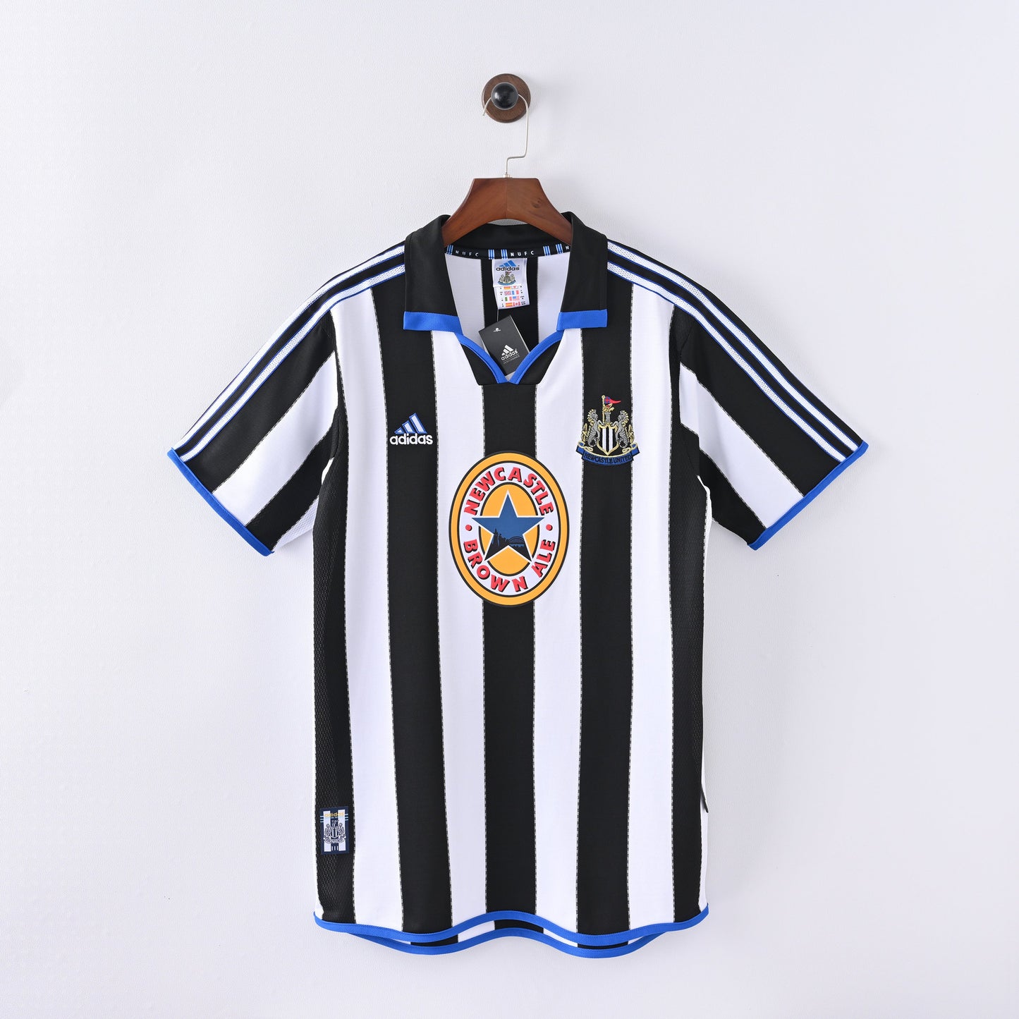 Maillot Newcastle United Retro Vintage 1999-2000 Domicile Homme