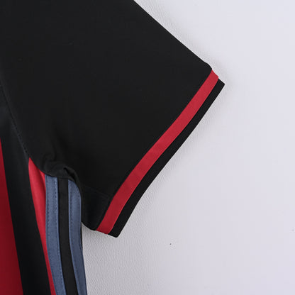 Maillot AC Milan Retro Vintage 2007-2008 Exterieur Noir Homme