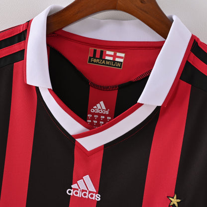 Maillot AC Milan Retro Vintage 2009-2010 Domicile Homme