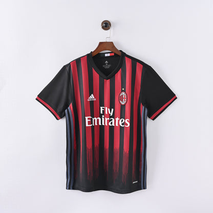 Maillot AC Milan Retro Vintage 2016-2017 Domicile Homme