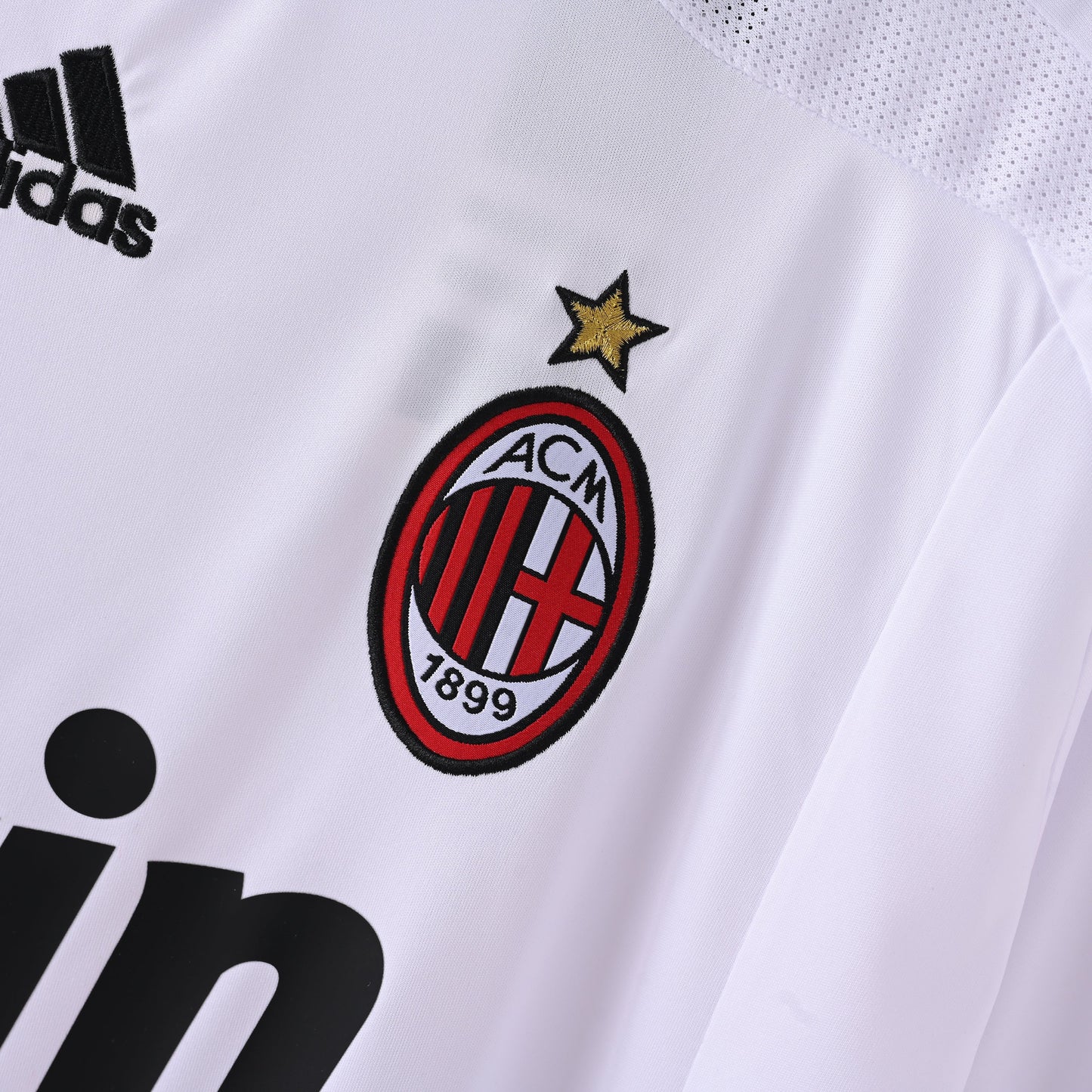 Maillot AC Milan Retro Vintage 2007-2008 Exterieur Homme