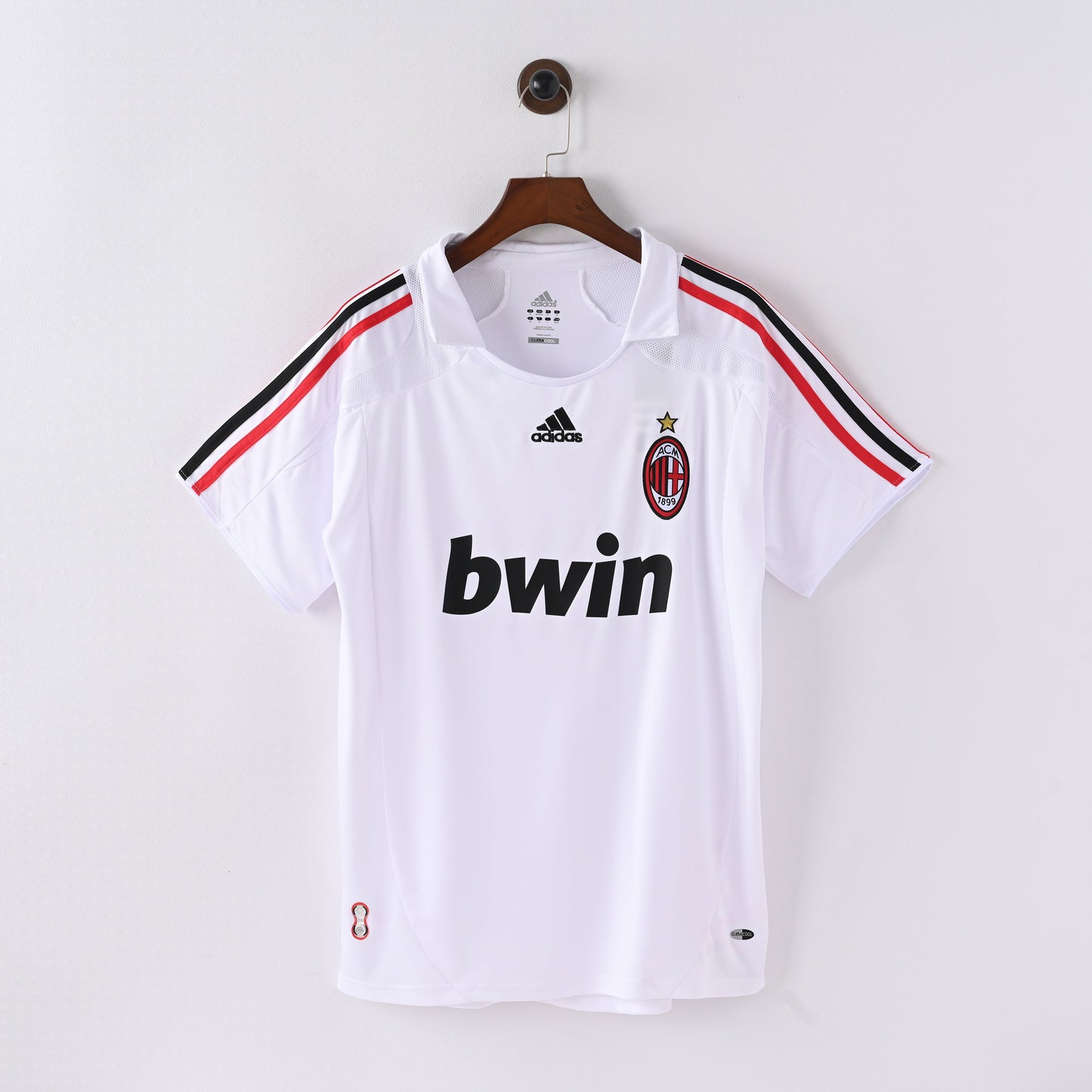 Maillot AC Milan Retro Vintage 2007-2008 Exterieur Homme