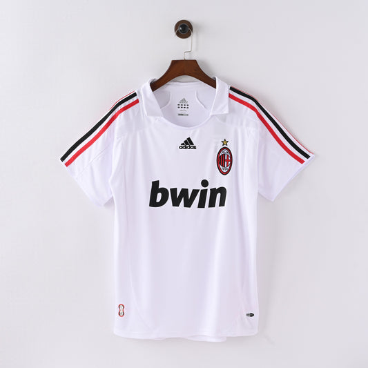 Maillot AC Milan Retro Vintage 2007-2008 Exterieur Homme
