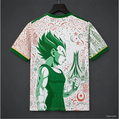 Maillot Algérie 2026/2027 Dragon Ball Z Vegeta